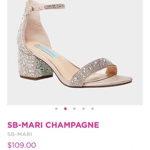 Betsey Johnson - Betsey Blue Champagne Mari Sandal